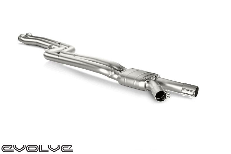Akrapovic Evolution Link Pipe (Titanium) - BMW 3 Series F80 M3 | 4 Series F82 | F83 M4 - Evolve Automotive